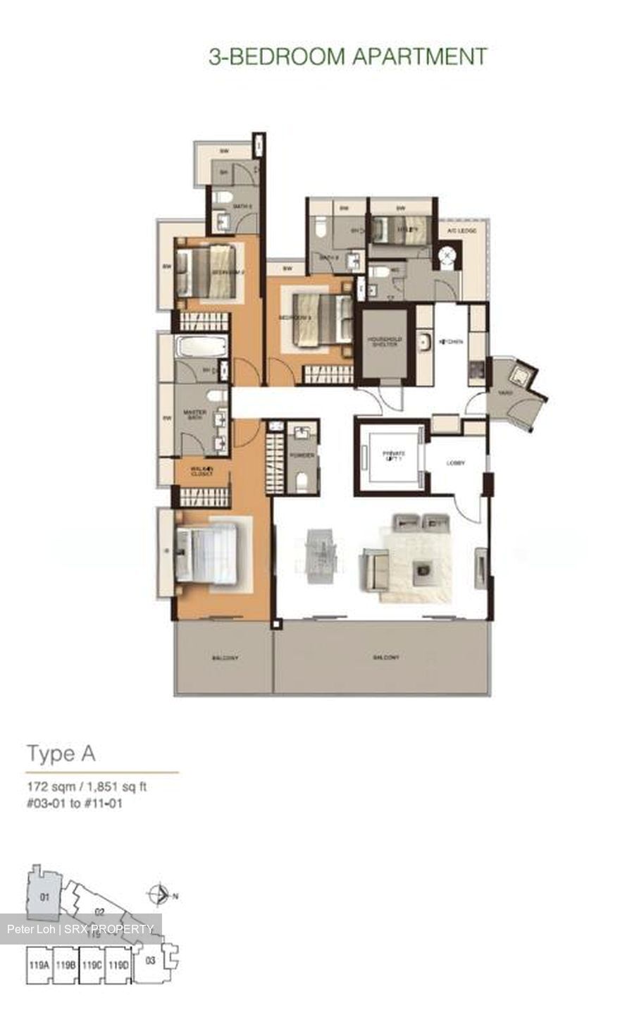 RESIDENCES AT EMERALD HILL (D9), Apartment #597106191